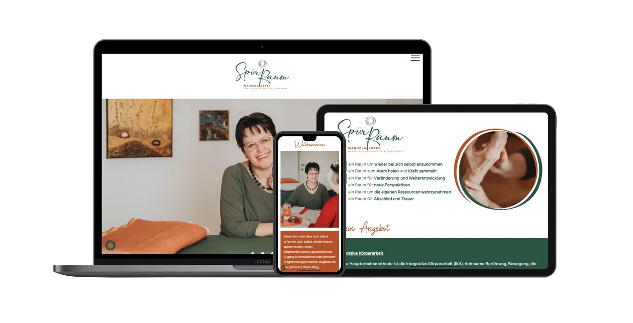 Spür Raum — Responsive Website